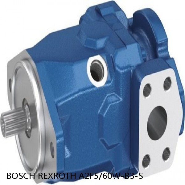 A2F5/60W-B3-S BOSCH REXROTH A2F PISTON PUMPS