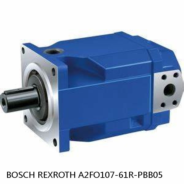 A2FO107-61R-PBB05 BOSCH REXROTH A2FO FIXED DISPLACEMENT PUMPS