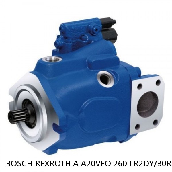 A A20VFO 260 LR2DY/30R-VPB26U99 BOSCH REXROTH A20VO HYDRAULIC AXIAL PISTON PUMP