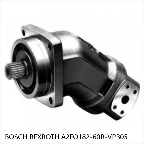 A2FO182-60R-VPB05 BOSCH REXROTH A2FO FIXED DISPLACEMENT PUMPS